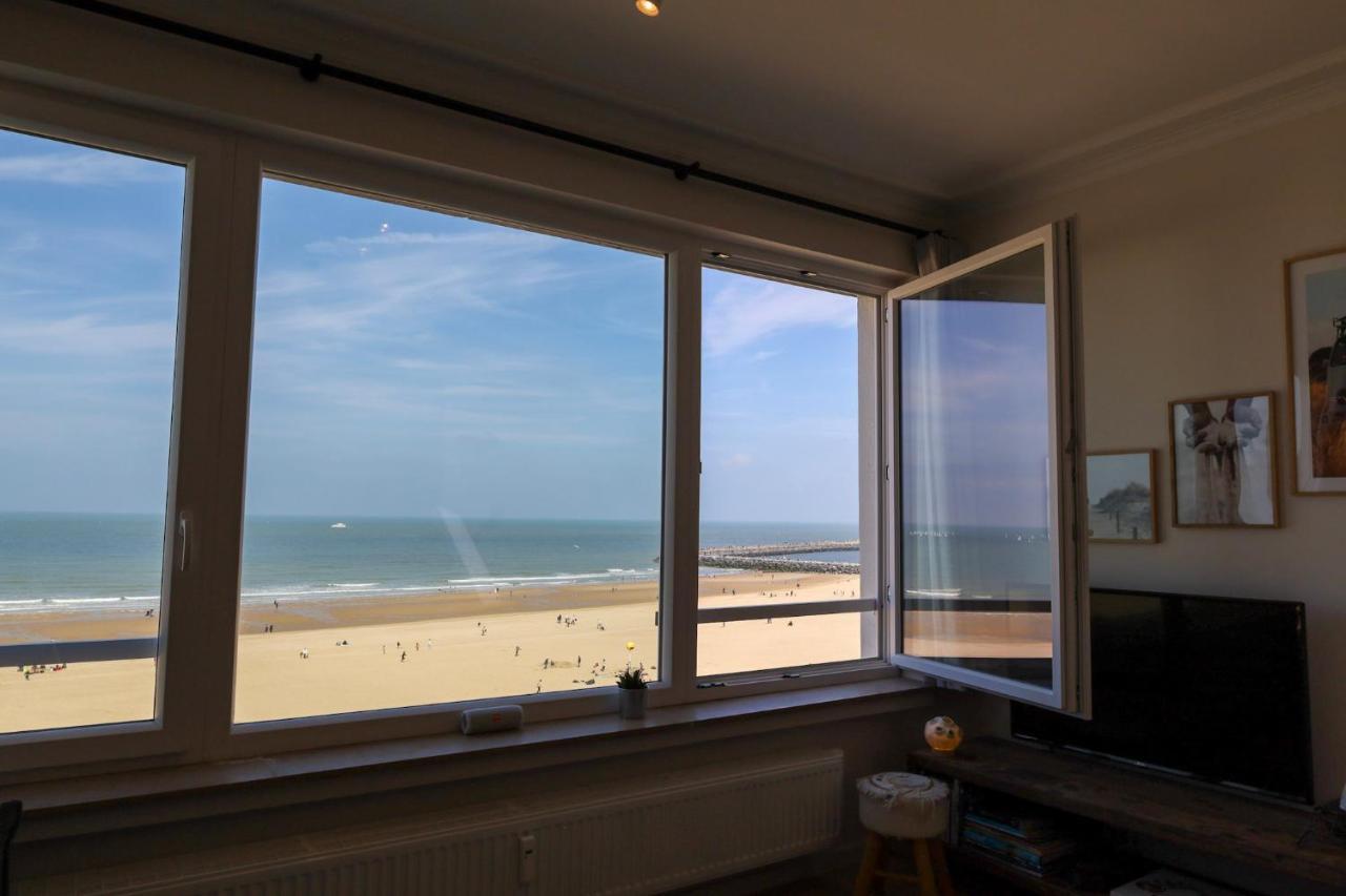 Studio Met Zeezicht Ostende Exteriér fotografie